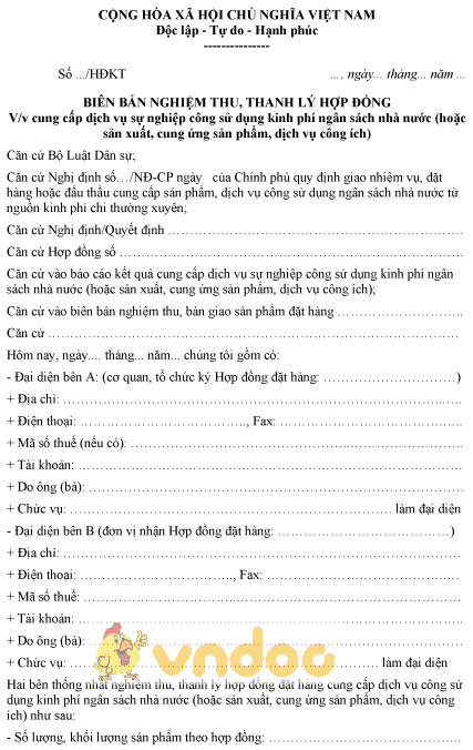 M U Bi N B N Nghi M Thu Thanh L H P Ng Cung C P D Ch V S Nghi P