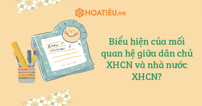 Bi U Hi N C A M I Quan H Gi A D N Ch Xhcn V Nh N C Xhcn Tr Ng