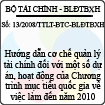 Thông tư liên tịch số 13/2008/TTLT-BTC-BLĐTBXH