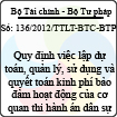 Thông tư liên tịch số 136/2012/TTLT-BTC-BTP