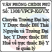 Công văn 1308/2013/VPCP-KGVX
