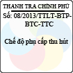 Thông tư liên tịch 08/2013/TTLT-BTP-BTC-TTCP