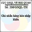 Công văn 206/GSQL-TH