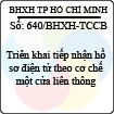 Công văn 640/BHXH-TCCB