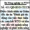 Quyết định 431/QĐ-BNN-TCCB