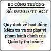 Thông tư 09/2013/TT-BCT