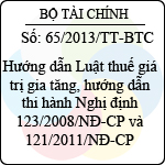 thng t 65 2013 tt btc