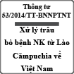 Thông tư 53/2014/TT-BNNPTNT