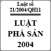 Luật phá sản số 21/2004/QH11