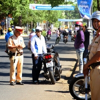 Quy định mới về quyền xử phạt của Cảnh sát giao thông