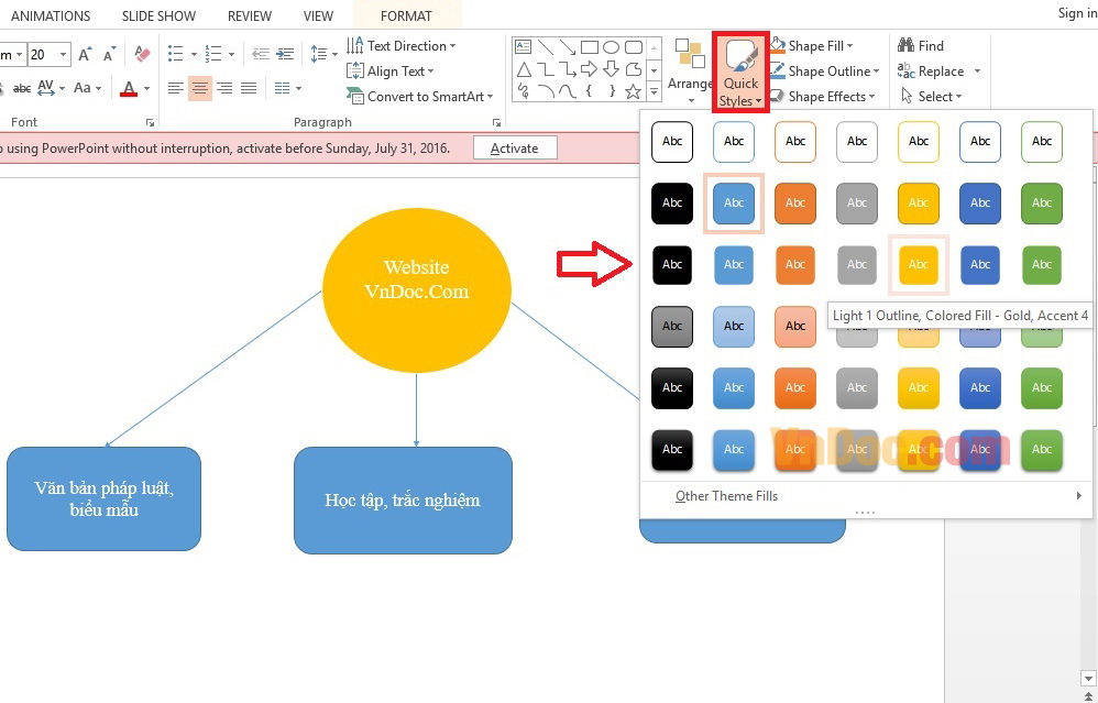 Sơ đồ tư duy trong Powerpoint: Nếu bạn muốn trình bày dự án của mình một cách rõ ràng và dễ hiểu, sơ đồ tư duy trong PowerPoint là lựa chọn hoàn hảo. Công cụ này giúp bạn tạo ra các sơ đồ tư duy phức tạp một cách đơn giản và dễ dàng, hỗ trợ cho quá trình trình bày dự án một cách minh bạch và dễ dàng cho khách hàng và đối tác của bạn hiểu rõ.