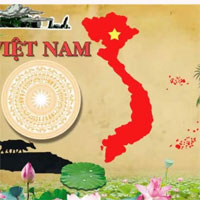 Mẫu bản đồ hành chính nước Cộng hoà xã hội chủ nghĩa Việt Nam
