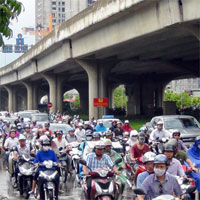 Hà Nội dự kiến cấm xe máy tại 12 quận nội thành vào năm 2030