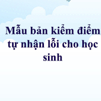 Bản kiểm điểm nhận lỗi có những nội dung cần phải đưa vào không?
