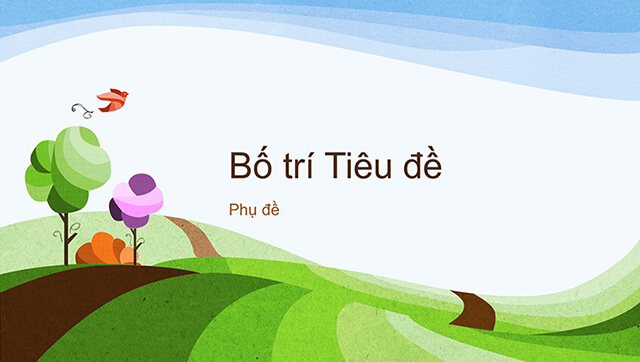 Mẫu slide cho giáo viên