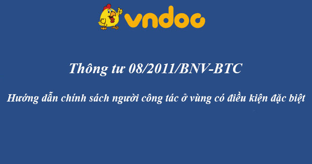 thng t 36 2011 ttlt bkhcn btc bnv