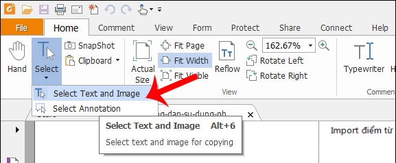 how to past pdf info to word document