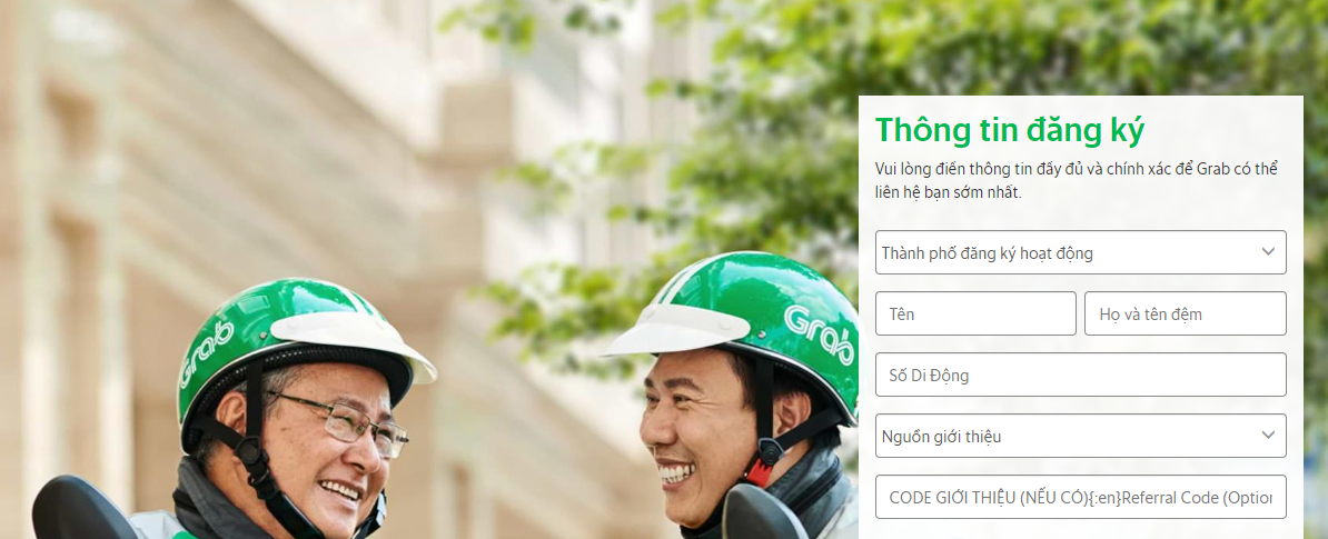 Photo of Thủ tục đăng ký GrabBike mới nhất