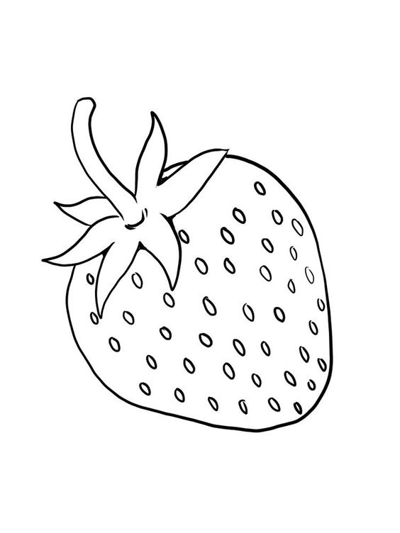 Trang tô màu trái cây cho trẻ mẫu giáo