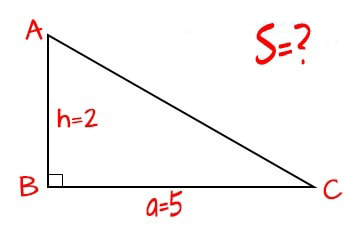 Công thức tính diện tích tam giác Cân