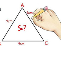 Công thức tính diện tích tam giác