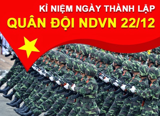 Ngày kỉ niệm thành lập nhân dân Việt Nam 22/12