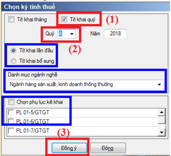Mẫu khai thuế GTGT theo Thông tư 26/2015/TT-BTC
