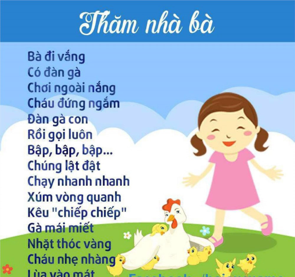 Tuyển tập thơ chủ đề gia đình cho bé hay nhất - HoaTieu.vn