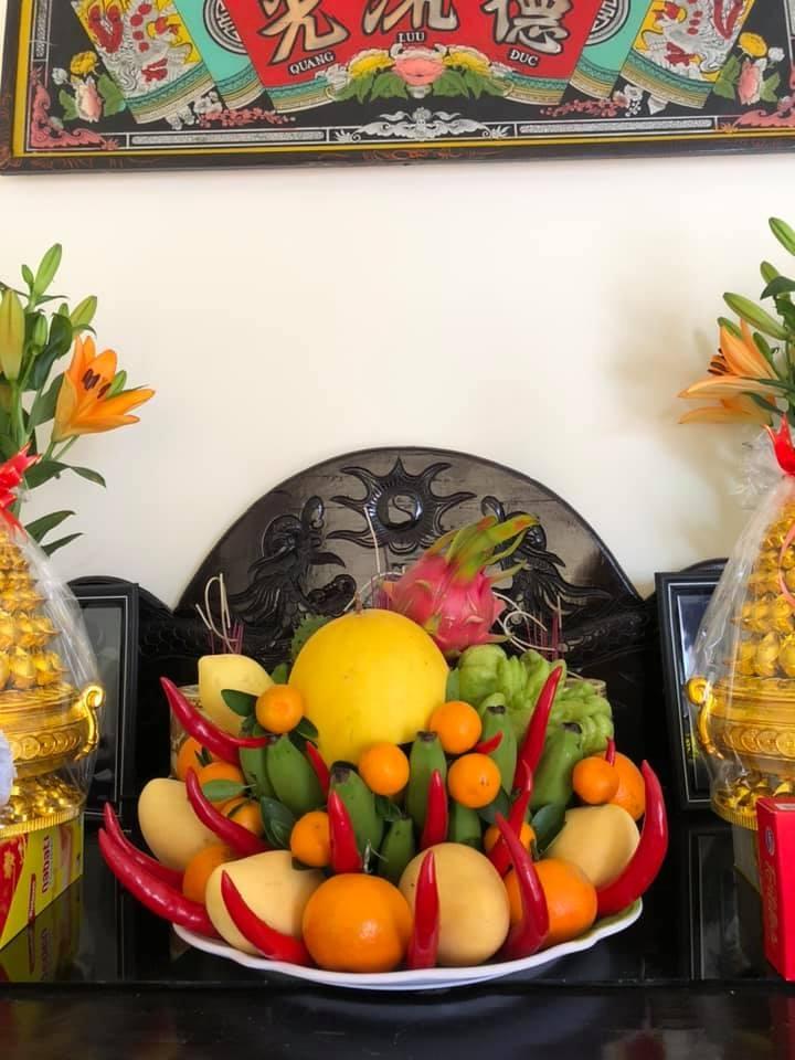 Bày mâm ngũ quả ngày Tết