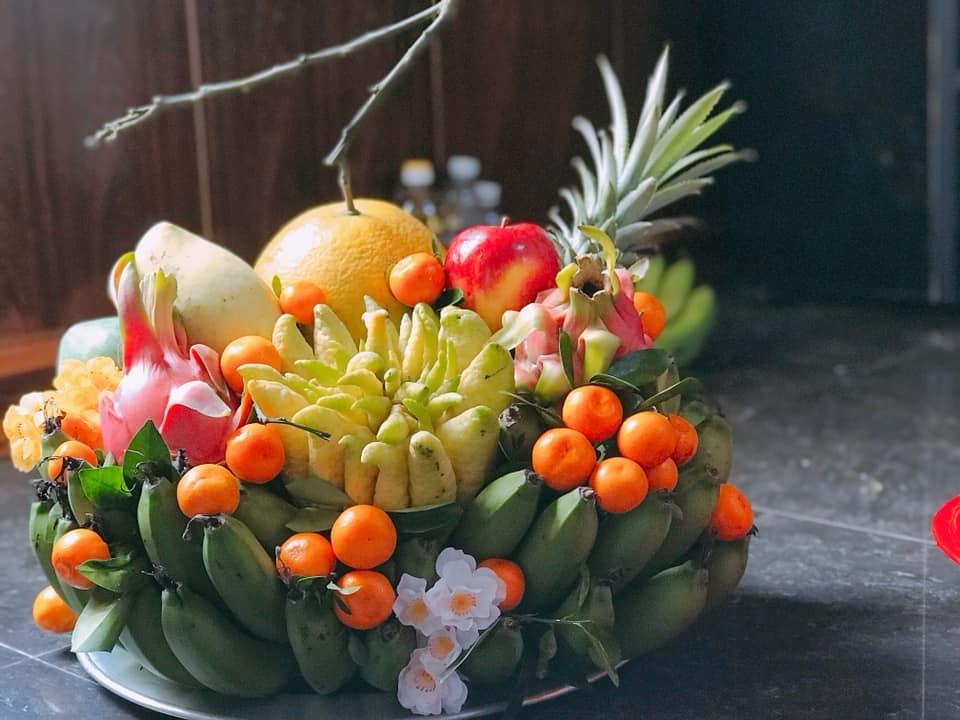 Bày mâm ngũ quả ngày Tết