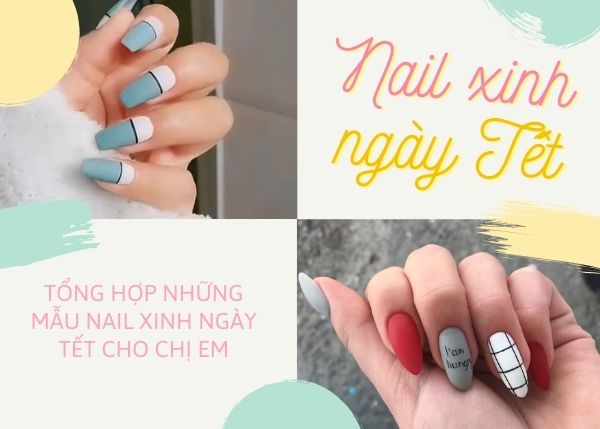 Những Kiểu Làm Móng Tay Tết Đẹp