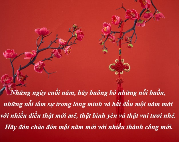 Lời chúc ngày cuối năm