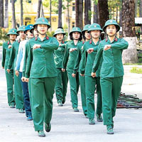 Các trường đại học quân đội tuyển nữ 2024