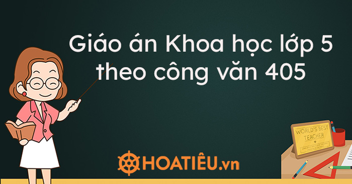 Giáo án Khoa học lớp 5 theo công văn 405 - Trường Tiểu học Thủ Lệ