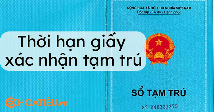 Giấy xác nhận tạm trú là gì?