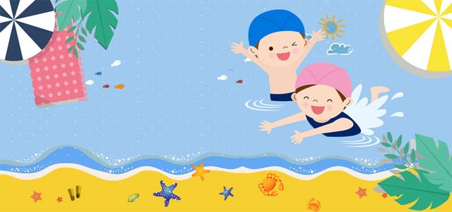 Vẽ tranh mùa hè đi bơi thả diều vui nhộnHow to Draw baby with summer   YouTube