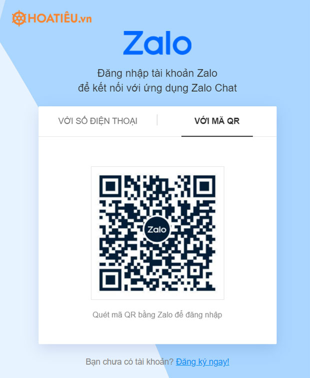 Đăng nhập Zalo Online: Zalo Web (Chat.zalo.me) bằng mã QR