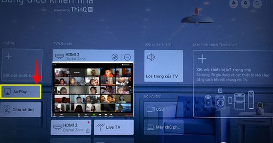 Cách kết nối Zoom với Tivi Samsung