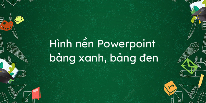 Hình nền Powerpoint bảng đen - Hoatieu.vn