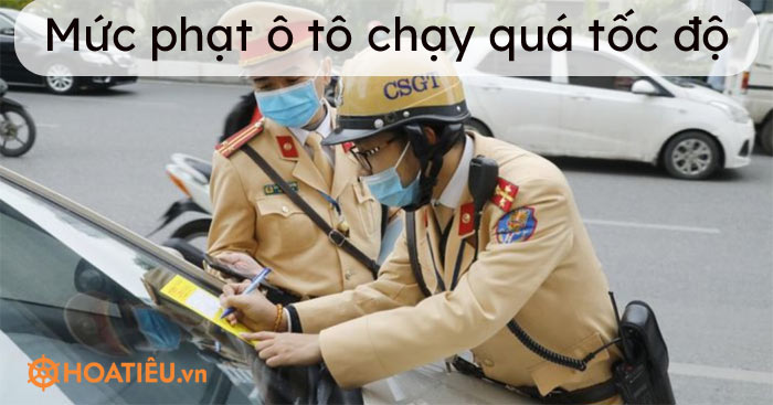 Mức phạt quá tốc độ xe ô tô - Trường Tiểu học Thủ Lệ