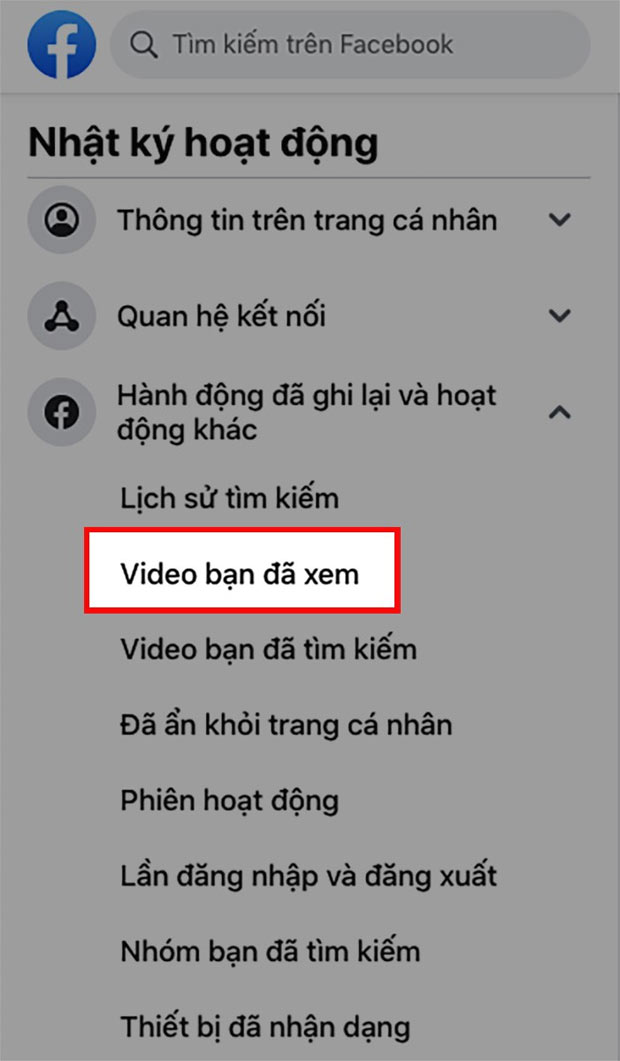 Cách xóa lịch sử xem trên Watch Facebook nhanh nhất