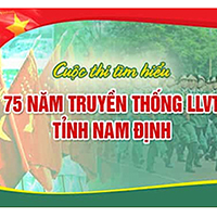 Đáp án thi tìm hiểu 75 năm thành lập lực lượng vũ trang tỉnh Nam Định - Đợt 3