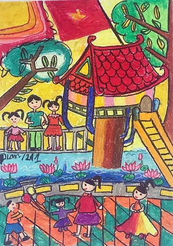 Hà Nội được biết đến với nhiều tuyệt tác nghệ thuật và Tranh vẽ Hà Nội của tôi sẽ là một minh chứng. Hãy truy cập để khám phá những kiệt tác đầy màu sắc, tuyệt đẹp và thể hiện rất rõ nét bản sắc nghệ thuật của Việt Nam.