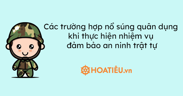 Lực lượng vũ trang đảm bảo an ninh, trật tự
