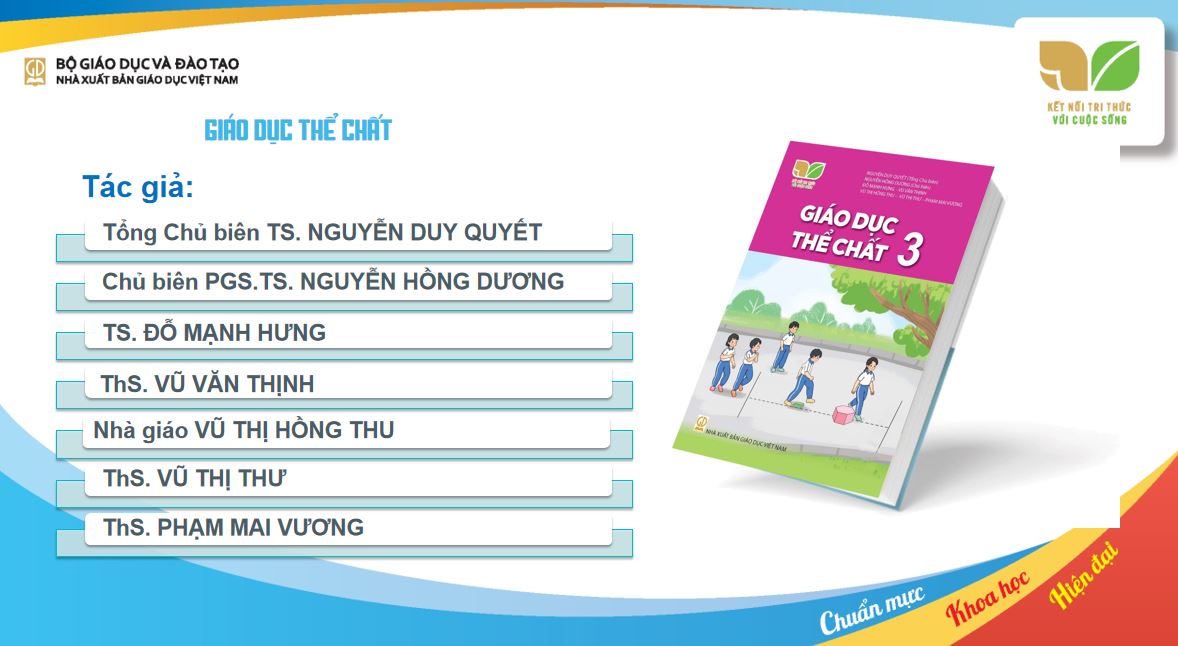 Tài liệu giới thiệu sách giáo khoa Giáo dục thể chất lớp 3 bộ Kết nối tri thức với cuộc sống