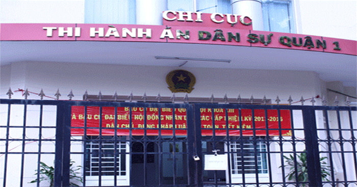 Hình ảnh cơ quan thi hành án dân sự cấp Quận, Huyện.