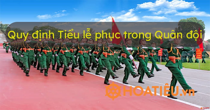 Ảnh Trang phục diễu binh của Quân đội Việt Nam.