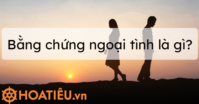 Thế nào là bằng chứng ngoại tình 2022?