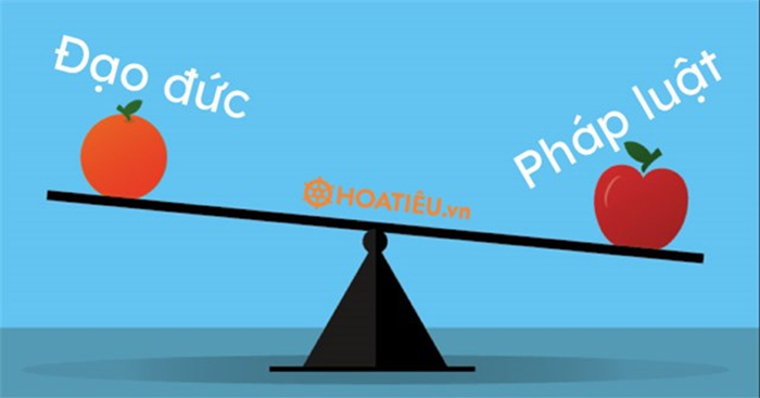 Đạo đức và pháp luật có mối quan hệ hữu cơ tương hỗ và bổ trợ cho nhau.