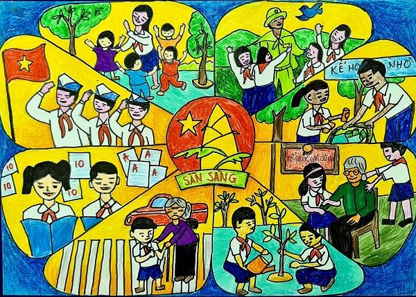 Vẽ Tranh Tình Hữu Nghị Việt Nam Và Cuba Thắm Tình Đoàn Kết